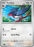 Swellow 157/182 Destined Rivals English Pokémon card