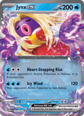 Jynx ex 124/165 151 English Pokémon card
