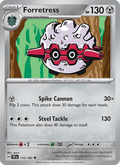 Forretress 110/162 Temporal Forces English Pokémon card