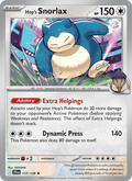 Hop's Snorlax 117/159 Journey Together English Pokémon card