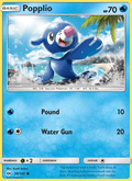 Popplio 39/149 Sun & Moon Base Set English Pokémon card