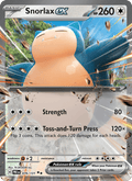 Snorlax ex 76/131 Prismatic Evolutions English Pokémon card