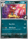 Marnie's Scrafty 133/182 Destined Rivals English Pokémon card