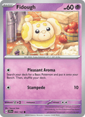 Fidough 66/142 Stellar Crown English Pokémon card