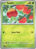 Applin 9/131 Prismatic Evolutions English Pokémon card