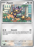 Aipom 78/94 Phantasmal Flames English Pokémon card
