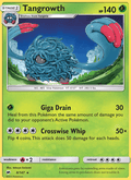 Tangrowth 8/147 Burning Shadows English Pokémon card