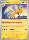 Raichu 19/91 Paldean Fates English Pokémon card