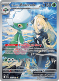 Cynthia's Roserade 184/182 Destined Rivals English Pokémon card
