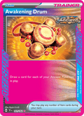 Awakening Drum 141/162 Temporal Forces English Pokémon card