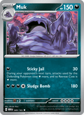 Muk 89/165 151 English Pokémon card