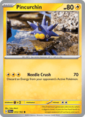 Pincurchin 72/193 Paldea Evolved English Pokémon card