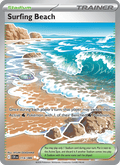 Surfing Beach 114/86 Chaos Rising English Pokémon card