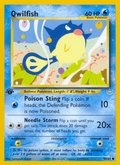 Qwilfish 49 Neo Revelation English Pokemon card
