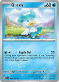 Quaxly 49/193 Paldea Evolved English Pokémon card