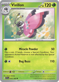 Vivillon 10/198 Scarlet & Violet English Pokémon card