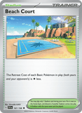 Beach Court 167/198 Scarlet & Violet English Pokémon card