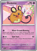 Dedenne 36/91 Paldean Fates English Pokémon card