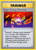 Super Energy Removal 79/102 Base Set English Pokémon card