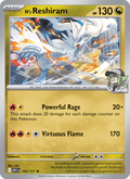 N's Reshiram 154/217 Ascended Heroes English Pokémon card