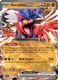 Koraidon ex 125/198 Scarlet & Violet English Pokémon card