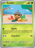 Seedot 3/162 Temporal Forces English Pokémon card