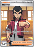 Norman 237/182 Paradox Rift English Pokémon card