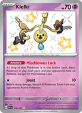 Klefki 159/91 Paldean Fates English Pokémon card