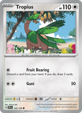 Tropius 123/159 Journey Together English Pokémon card
