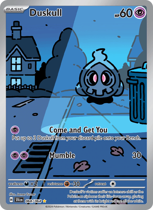 Duskull 68/64 Shrouded Fable English Pokémon card