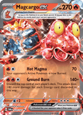 Magcargo ex 29/167 Twilight Masquerade English Pokémon card