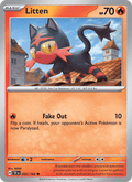 Litten 32/162 Temporal Forces English Pokémon card