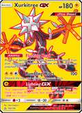 Xurkitree GX 142/156 Ultra Prism English Pokémon card