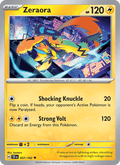 Zeraora 57/162 Temporal Forces English Pokémon card