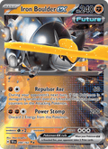 Iron Boulder ex 99/162 Temporal Forces English Pokémon card