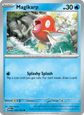 Magikarp 129/165 151 English Pokémon card