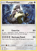Kangaskhan 99/149 Sun & Moon Base Set English Pokémon card
