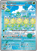 Sunflora 169/167 Twilight Masquerade English Pokémon card