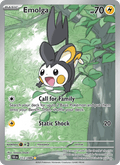 Emolga 112/86 Black Bolt English Pokémon card