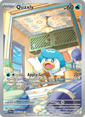Quaxly 206/193 Paldea Evolved English Pokémon card