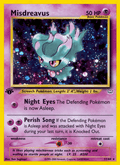 Misdreavus 11 Neo Revelation English Pokemon card