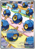 Roggenrola 127/86 White Flare English Pokémon card