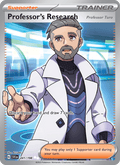 Professor's Research (Professor Turo) 241/198 Scarlet & Violet English Pokémon card