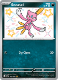 Sneasel 182/91 Paldean Fates English Pokémon card