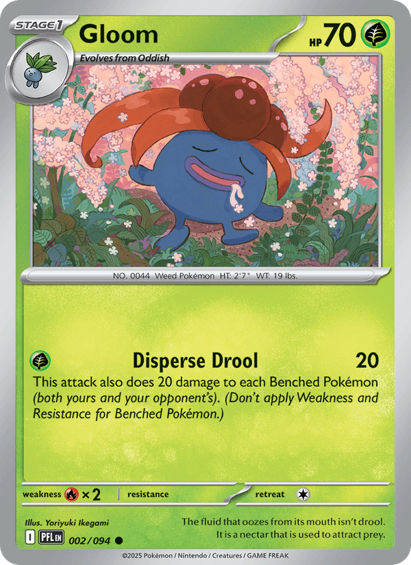 Gloom 2/94 Phantasmal Flames English Pokémon card