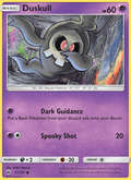 Duskull 51/147 Burning Shadows English Pokémon card