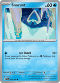 Snorunt 37/182 Paradox Rift English Pokémon card