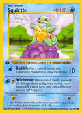 Squirtle 63/102 Base Set English Pokémon card