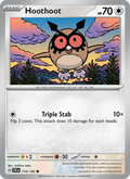 Hoothoot 114/142 Stellar Crown English Pokémon card