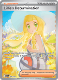 Lillie's Determination 184/132 Mega Evolution English Pokémon card